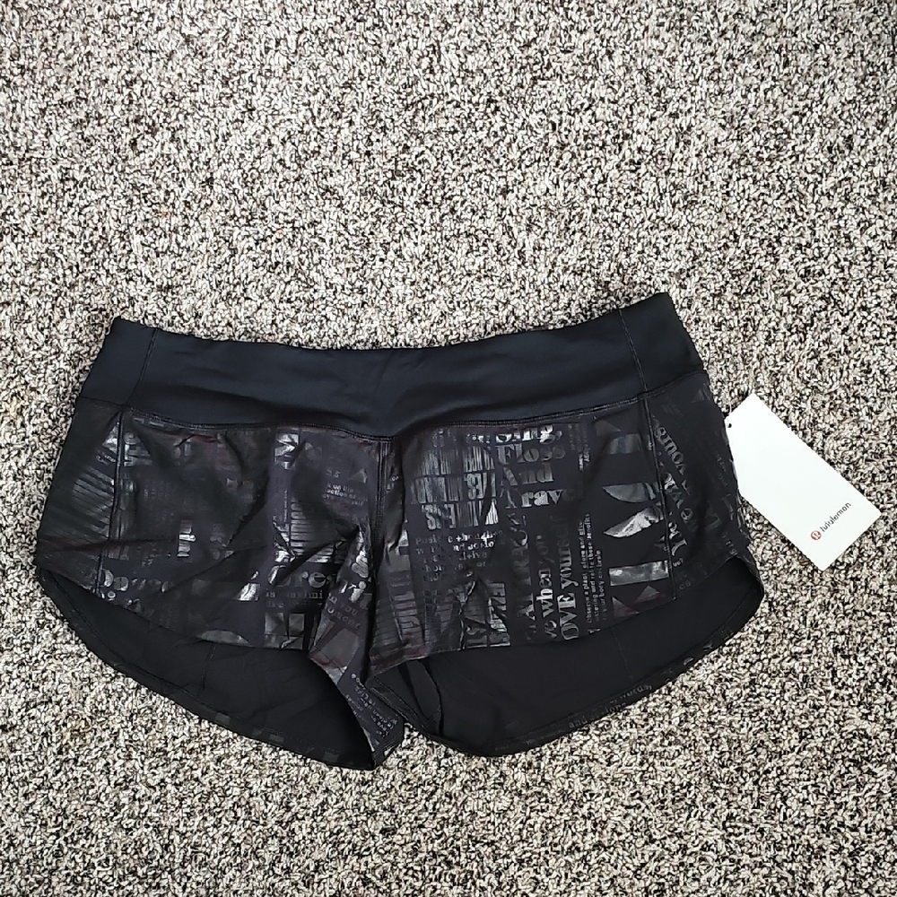 Lululemon Athletica Speed Up Shorts Size 10